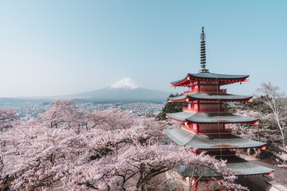 Mt. Fuji travel photoshoot